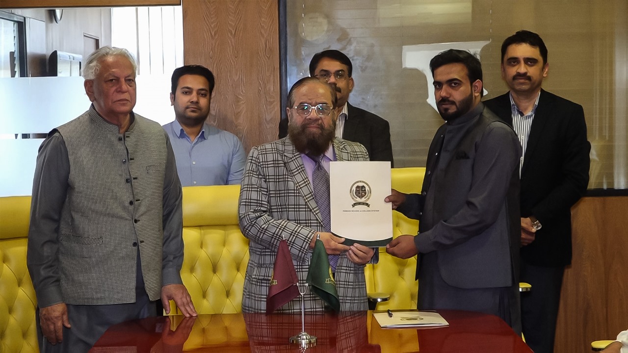 MoU Signing Ceremony for Forces School System Ahmad Campus